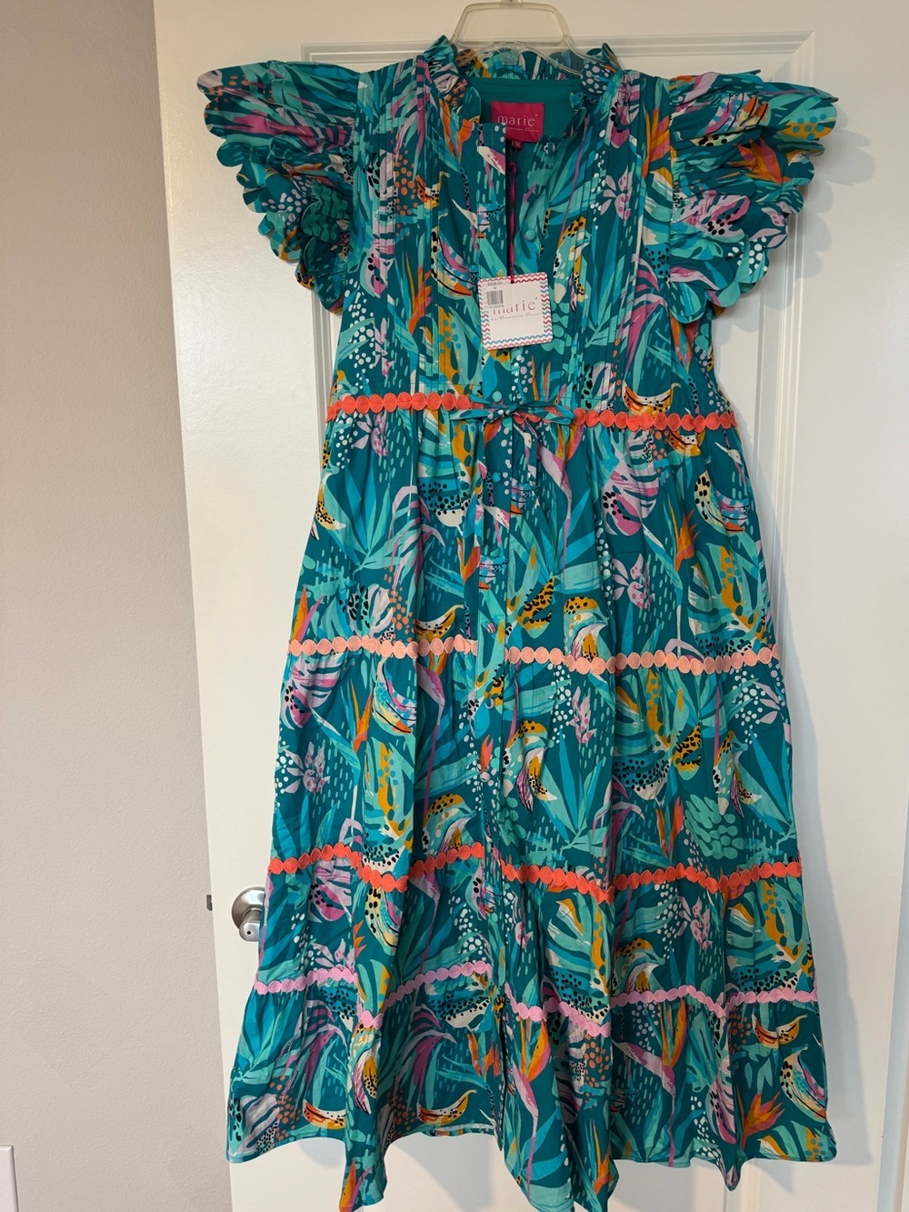 Victoria Dunn Marie Beau Maxi Dress Size M